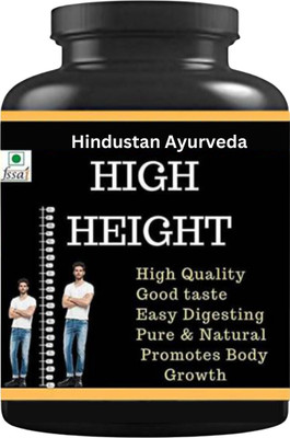 Hindustan Ayurveda High Height Plant-Based Protein(30 Capsules, unflavoured)