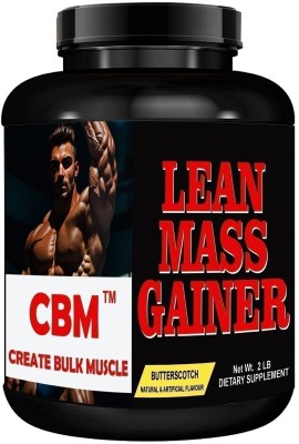 CBM LEAN MASS GAINER For Mucle Gain Weight Gainers/Mass Gainers(1 kg, BUTTERSCOTCH)