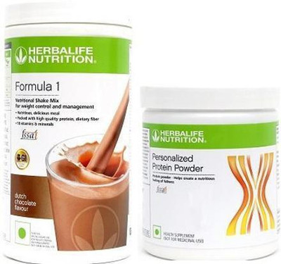 HERBALIFE Weight Loss Combo Pack Formula 1 + personalized protein powder Plant-Based Protein(700 g, Chocolate)