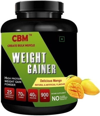 CBM WEIGHT GAINER MANGO 900 GM Weight Gainers/Mass Gainers(900 g, MANGO FLAVOUR)