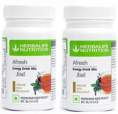 Herbalife Nutrition Afresh Energy Drink Powder Plant-Based Protein(100 g, Tulsi)