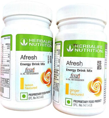 Herbalife Nutrition AFRESH ENERGY DRINK MIX-GINGER AND LEMON Protein Shake(100 g, LEMON, GINGER)