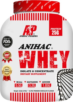 Anihac Pharma Anihac Whey Protein(2.27 kg, Chocolate)