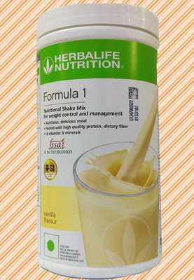 HERBALIFE Formula1 Shake -500 gm-Vanilla Nutrition Bars(500 g, Vanilla)