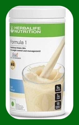 Herbal Nutrition Life Nutrition F1 Kulfi Shake Mix_500g Protein Blends(50 g, Peach)