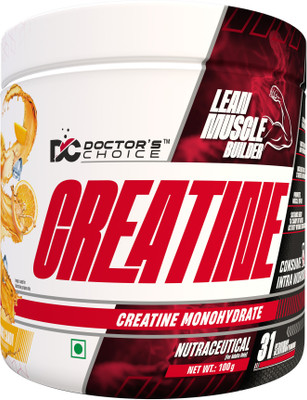 DOCTOR'S CHOICE Creatine Monohydrate Creatine(100 g, Orange Mango Candy)