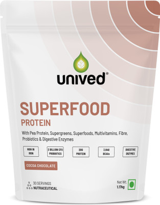 Unived Superfood Protein Plant-Based Protein(1.17 ml, Cocoa Chocolate)