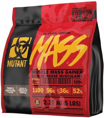 Mutant Mass Weight Gainers/Mass Gainers(2.27 kg, Triple Chocolate)