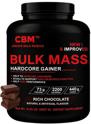 CBM BULK Weight Gainers/Mass Gainers(3 kg, CHOCOLATE)