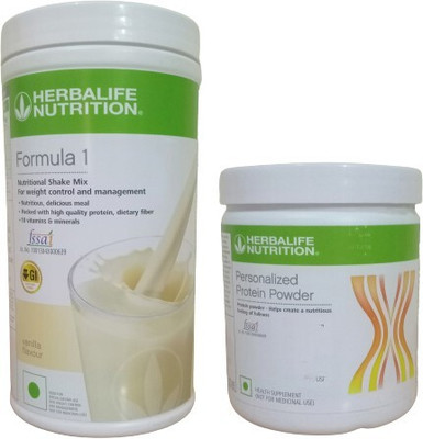 HERBALIFE Formula 1 Nutritional Shake Vanilla Flavor With Protein Powder 200 Gram Plant-Based Protein(700 g, Chocolate)
