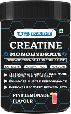 US KART Monohydrate Lemonade 1 Creatine(100 g, Lemonade)