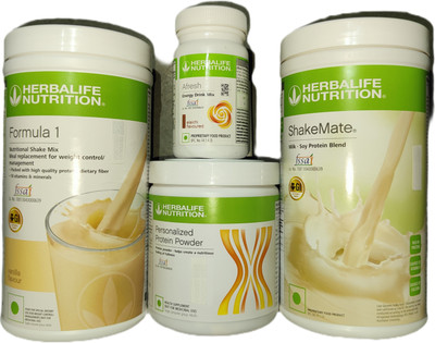 Herbalife Nutrition Formula 1 Vanilla + Protein Powder 200 G+ Shake Mate + Afresh - Eilachi Protein Shake(216 g, vanilla eilachi) Herbalife Nutrition Formula 1 Vanilla + Protein Powder 200 G+ Shake Mate + Afresh - Eilachi Protein Shake(216 g, vanilla eilachi)