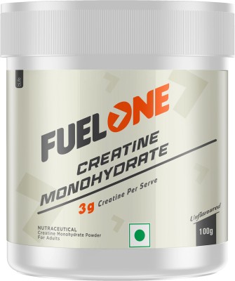 FUELONE Micronized Creatine Monohydrate, Boosts Athletic Performance & Pumps Muscles Creatine(100 g, Unflavoured)