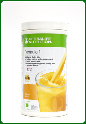 Herbal Nutrition Life Formula 1 Shake - Mango Flavor For Weight Loss Plant-Based Protein(500 g, Mango)