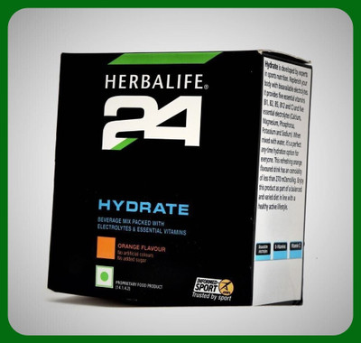 Herbal Nutrition Life H24 Hydrate Drink - Orange Flavor Creatine(100 g, Orange)
