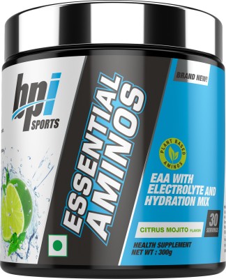 BPI Sports Recovery, Muscle Growth, Hydration EAA (Essential Amino Acids)(300 g, Citrus Mojito)