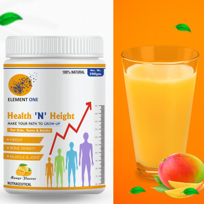 ELEMENT ONE Mango Flavour Health N height Protein Drink Protein Shake(200 g, MANGO)