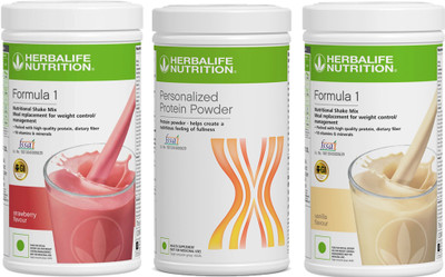 HERBALIFE Formula 1 Shake Mix 2- Strawberry And Protein-400g Protein Shake(1.5 kg, Vanilla)