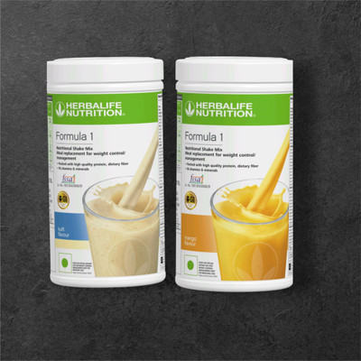 Herbalife Nutrition F1 SHAKE MIX-KULFI AND MANGO (PACK OF 2) Protein Shake(1000 g, KULFI, MANGO)