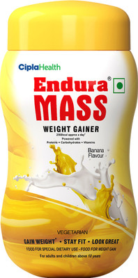 Endura Banana 550 Grams Weight Gainers/Mass Gainers(550 g, Banana)