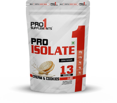 Pro1 Supplements Pro Isolate Whey Protein(500 g, Cream n Cookies)