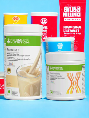 HERBALIFE F1 SHAKE MIX-VANILLA AND PP-200GM (PACK OF 2) Protein Shake(700 g, VANILLA)