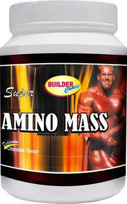 builder choice Super Amino Mass 250 GM Weight Gainers/Mass Gainers(250 g, CHOCOLATE)