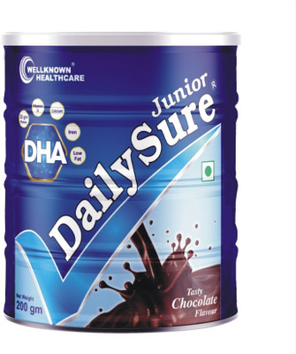 Dailysure Junior Child kids Protein Drink powder Energy Drink Protein Shake Whey Protein(200 g, Chocolate)