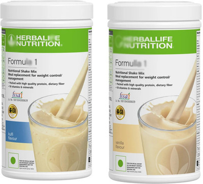 Herbalife Nutrition Formula 1 Nutritional shake mix vanilla and kulfi-1000 Gm Protein Blends(1000 g, VANILLA, KULFI)