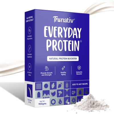 TruNativ Everyday,All Natural Dairy Extract,Cook, Bake, Blend with Anything,Easy to Digest Whey Protein(900 g, Unflavoured)