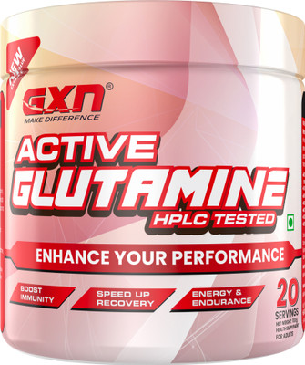 GREENEX NUTRITION Active Glutamine For Muscle Recovery | Prevents Lean Muscle loss | Boost Immune Glutamine(100 g, Unflavoured)