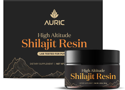 Auric Lab Certified Shilajit/Shilajeet Resin For Energy & Endurance(30 g)
