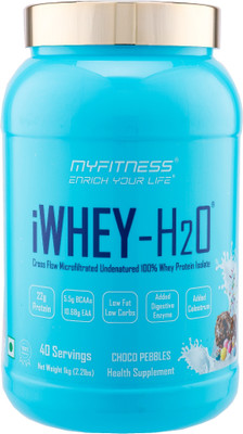 MYFITNESS ® iWhey H2O Choco Pebbles 1kg Whey Protein(1 kg, Choco Pebbles)