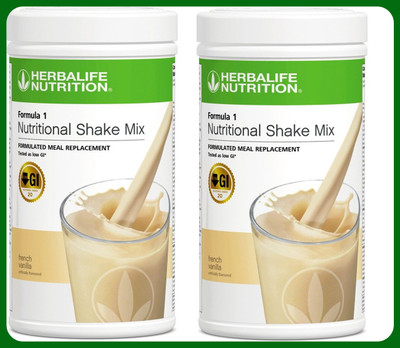 Herbal Nutrition Life Formula 1 Nutritional Shake Mix - Delicious Vanilla Flavor For Weight Loss Plant-Based Protein(1 kg, Vanilla)