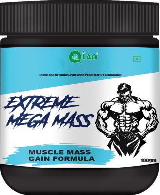 Qiao Extreme Mega_ Weight Gain Powder For Under Weight Men Women Whey Protein Powder Weight Gainers/Mass Gainers(100 g, No Flavour)