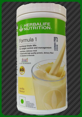 Herbal Nutrition Life Formula1 Shake -500 gm-Vanilla Nutrition Bars(500 g, Vanilla)