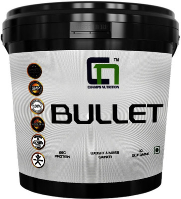 CHAMPS NUTRITION BULLET Weight Gainers/Mass Gainers(4.5 kg, AMERICAN ICE CREAM)