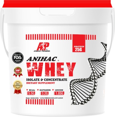 Anihac Pharma Anihac Whey Protein(4.53 kg, Chocolate)