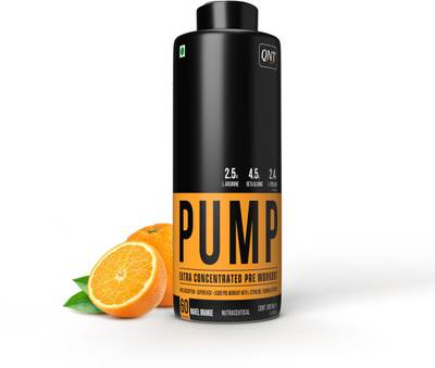 QNT Pump Explosive Liquid Pre-Workout | Instant Energy Drink, Builds Muscle Pre Workout