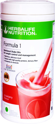 HERBALIFE Formula 1 Nutritional Shake Mix - Strawberry Flavor For Weight Management Protein Shake(200 g, Strawberry)