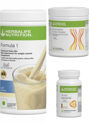 HERBALIFE F1 SHAKE Kulfi , PP Powder 200 G , Afresh - Cinnamon Protein Shake(400 g, kulfi aur cinnamon)