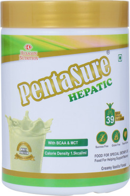 PentaSure HEPATIC - Creamy Vanilla Flavour 400gm Whey Protein(400 g, VANILLA)