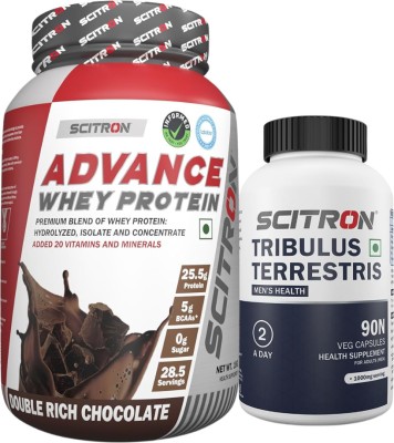 Scitron ADVANCE WHEY PROTEIN 1KG (DOUBLE RICH CHOCOLATE) Whey Protein(1 kg, DOUBLE RICH CHOCOLATE)