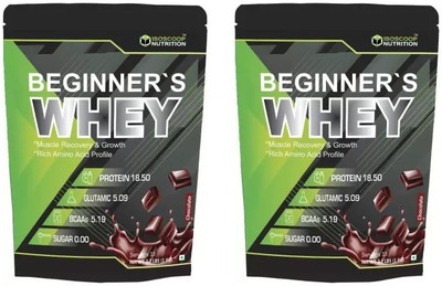isoscoop nutrition beginner's whey chocolate 1kg Whey Protein(2 kg, chocolate)
