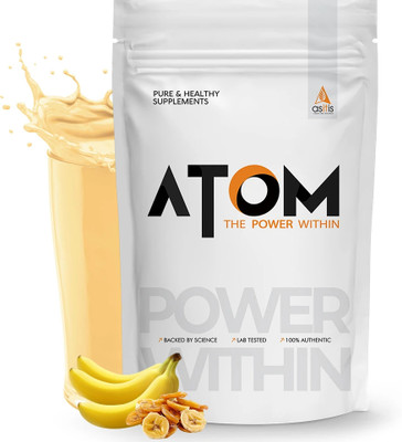 AS-IT-IS Nutrition ATOM Beginners Whey Protein 1kg - Caramelized Banana Whey Protein(1000 g, Caramelized Banana)