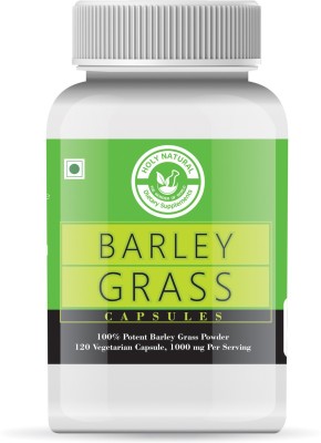 Holy Natural Barley Grass Capsule - 120 Veggie Caps 1000 mg Per Serving Nutrition Bars(120 Capsules, Barley Grass)