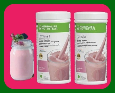 isha herbal store NEW LOUNCH FORMULA 1 ROSE & KHEER FLAVOUR (500g) 2 PCS Protein Shake(200 g, *F1 ROSE + F1 ROSE*^)