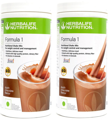 HERBALIFE FORMULA 1 CHOCOLATE 2 PIECES Protein Shake(0.1 kg, CHOCOLATE)
