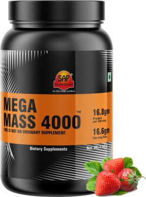 SAP Nutrition Mega Mass 4000 Weight Gainers/Mass Gainers Weight Gainers/Mass Gainers(1 kg, Strawberry)