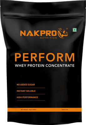 Nakpro PERFORM Whey Protein Supplement Powder Whey Protein(1 kg, Malai Kulfi)